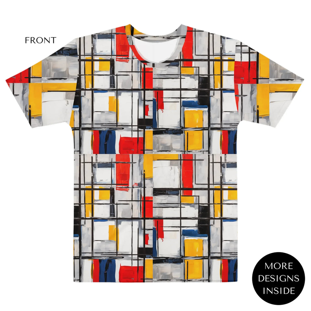 custom-modern-abstract-art-color-blocking-all-over-print-womens-crew-neck-t-shirt-artfulane