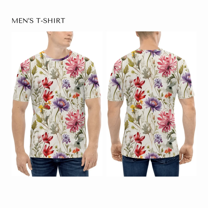 all-over-print-mens-crew-neck-t-shirt-on-model-front-and-back-artfulane