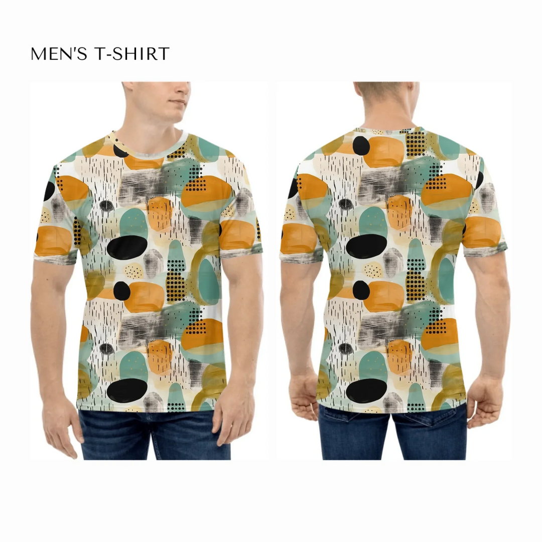 all-over-print-mens-crew-neck-t-shirt-on-model-front-and-back-artfulane
