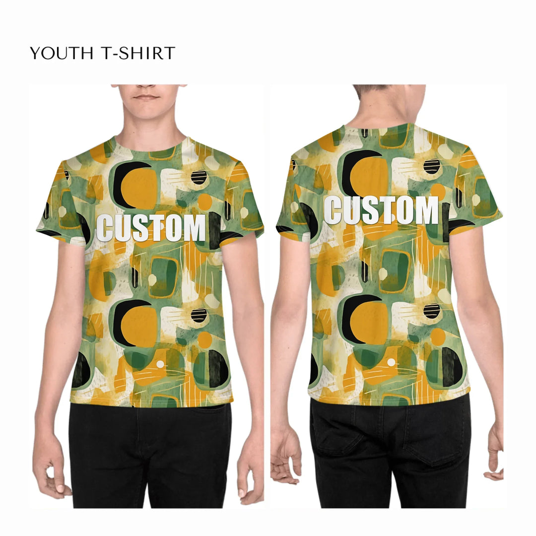 all-over-print-unisex-youth-crew-neck-t-shirt-on-boy-front-and-back-artfulane