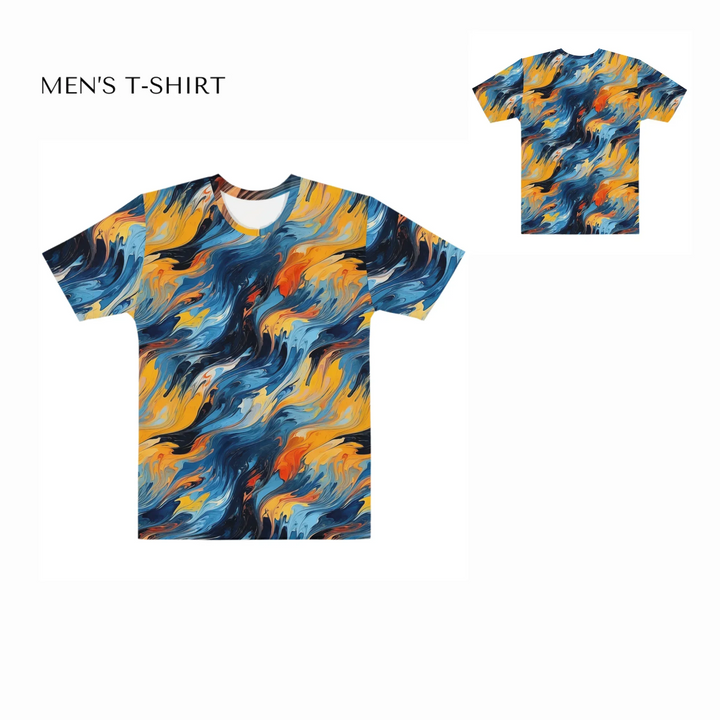 Custom-Modern-Digital-Abstract-all-over-print-mens-crew-neck-t-shirt-front-and-back-artfulane