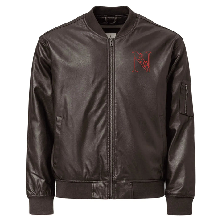 Custom Embroidered Butterfly Initial Jacket - ART-JKT259