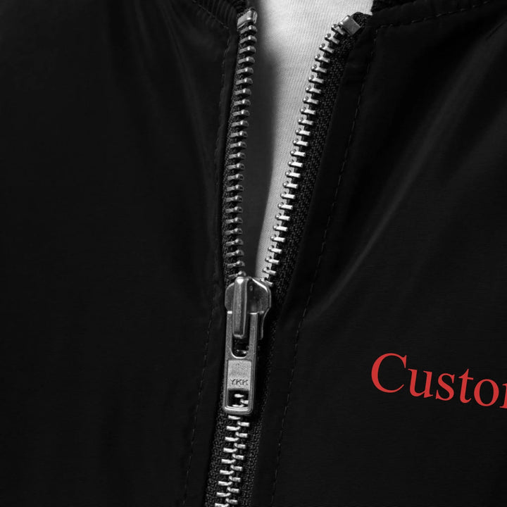 Custom Embroidered Text Jacket - ART-JKT254