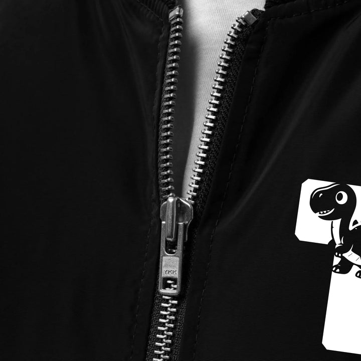 Custom Embroidered Dinosaur Initial Jacket - ART-JKT260