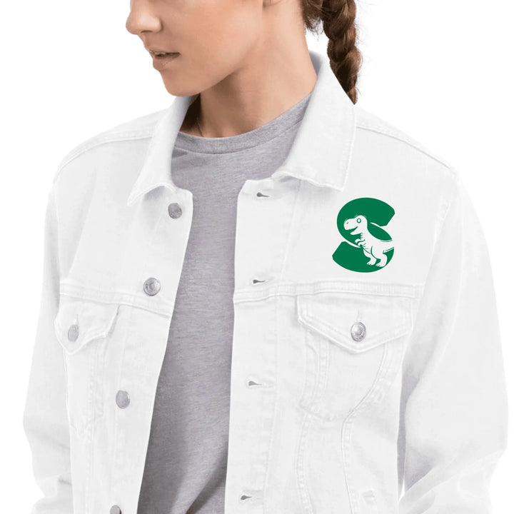 Custom Embroidered Dinosaur Initial Jacket - ART-JKT260