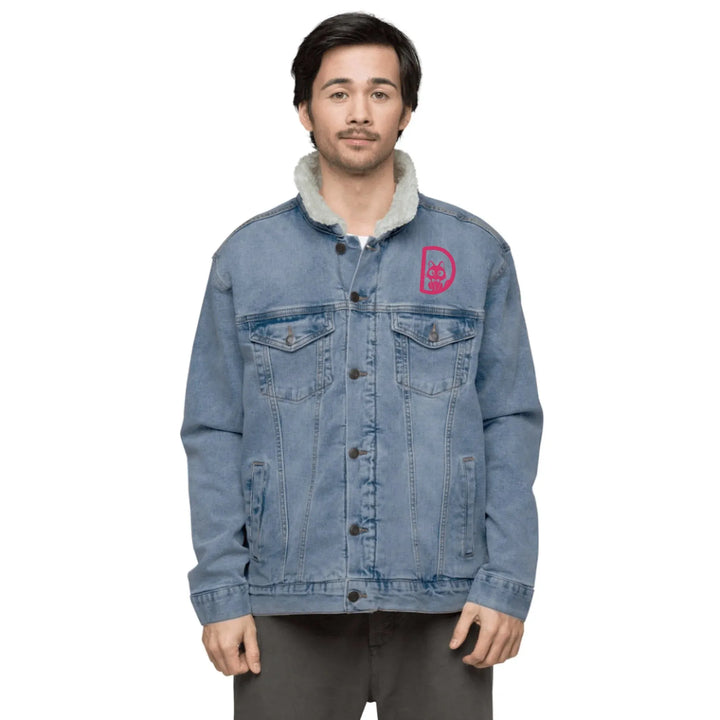 Custom Embroidered Love Cat Initial Jacket - ART-JKT257