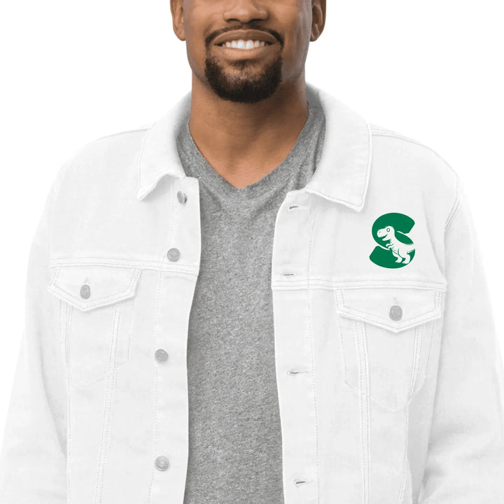 Custom Embroidered Dinosaur Initial Jacket - ART-JKT260