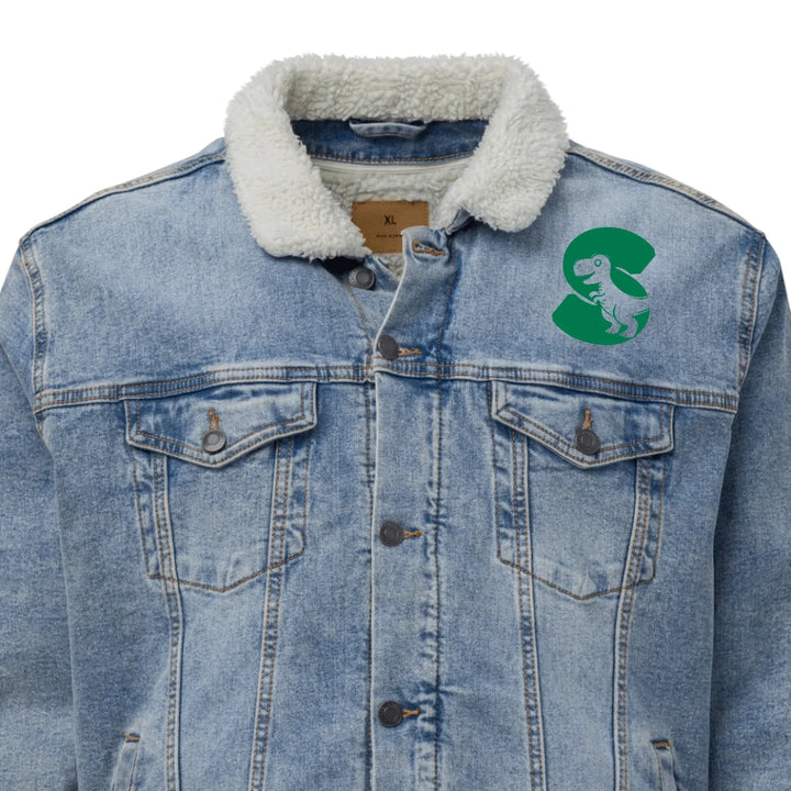 Custom Embroidered Dinosaur Initial Jacket - ART-JKT260