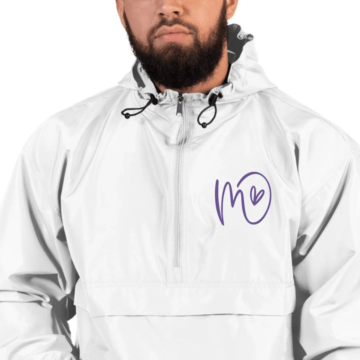 Custom Embroidered Curly Initial Jacket - ART-JKT267