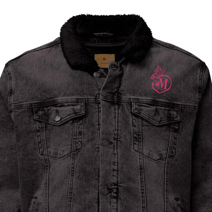 Custom Embroidered Butterfly Love Initial Jacket - ART-JKT264
