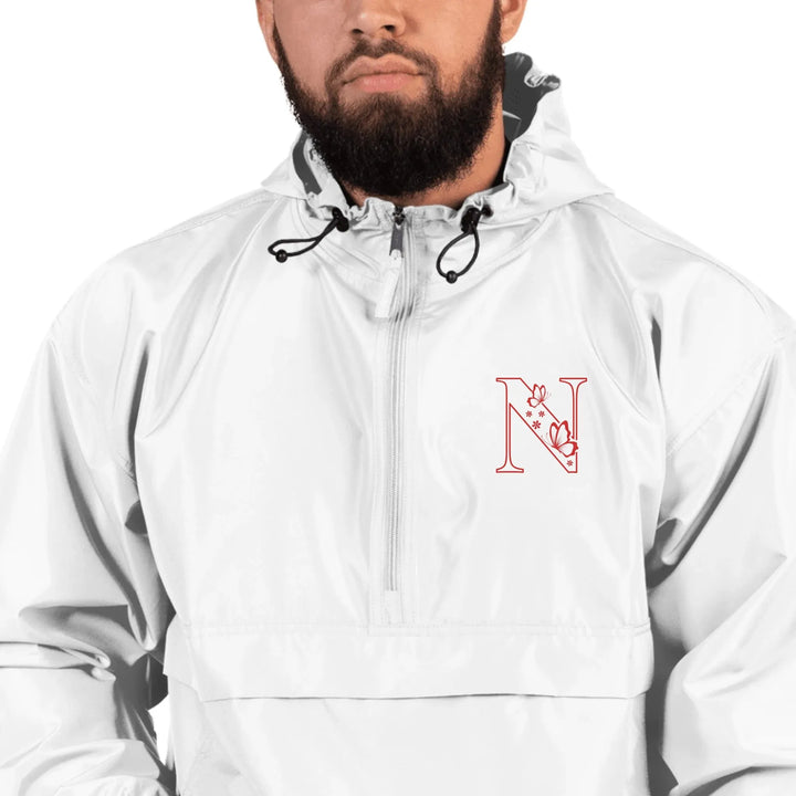 Custom Embroidered Butterfly Initial Jacket - ART-JKT259