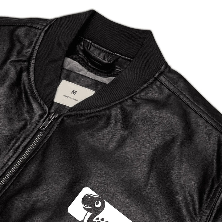 Custom Embroidered Dinosaur Initial Jacket - ART-JKT260