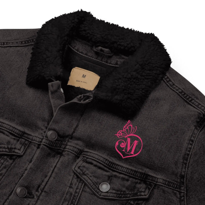 Custom Embroidered Butterfly Love Initial Jacket - ART-JKT264