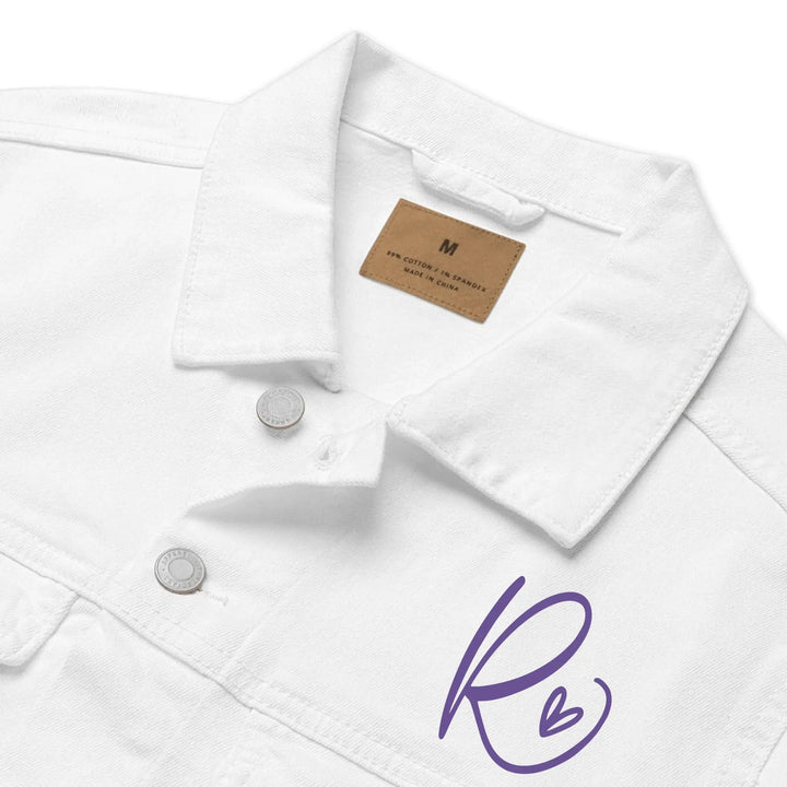 Custom Embroidered Curly Initial Jacket - ART-JKT267