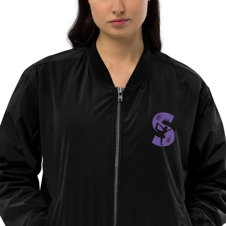 Custom Embroidered Yoga Initial Jacket  - ART-JKT266