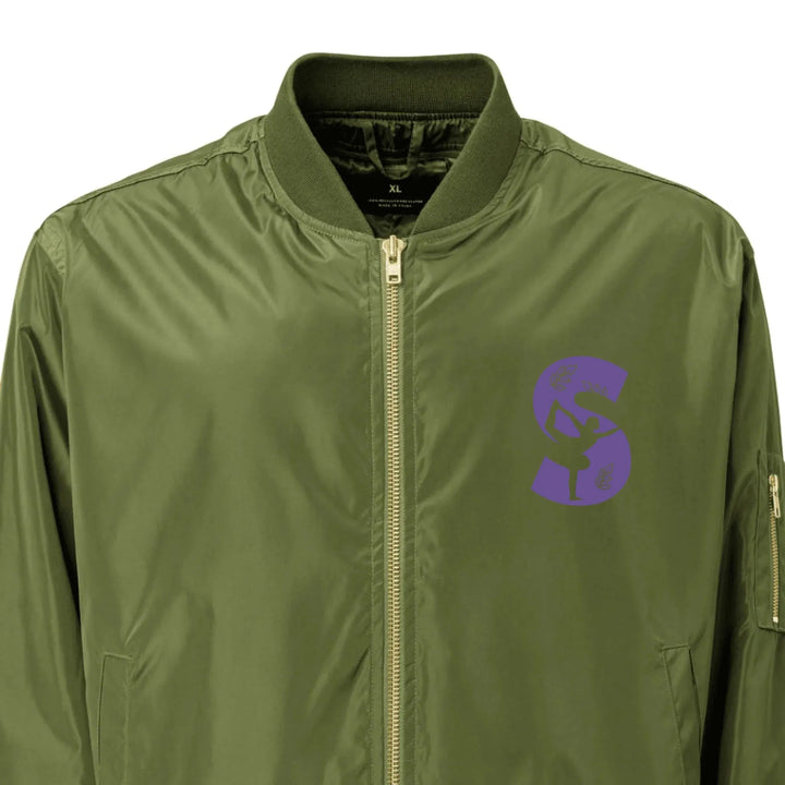 Custom Embroidered Yoga Initial Jacket  - ART-JKT266
