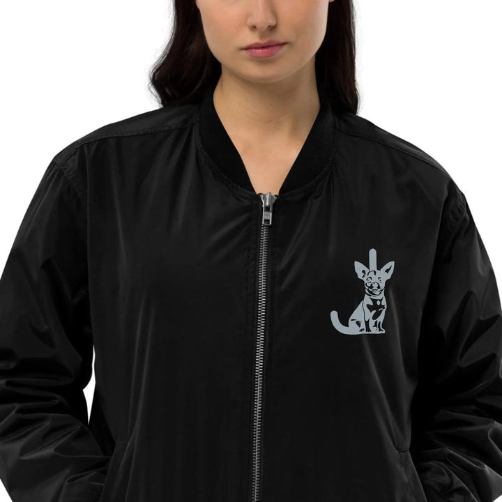 Custom Embroidered Dog Initial Jacket - ART-JKT274