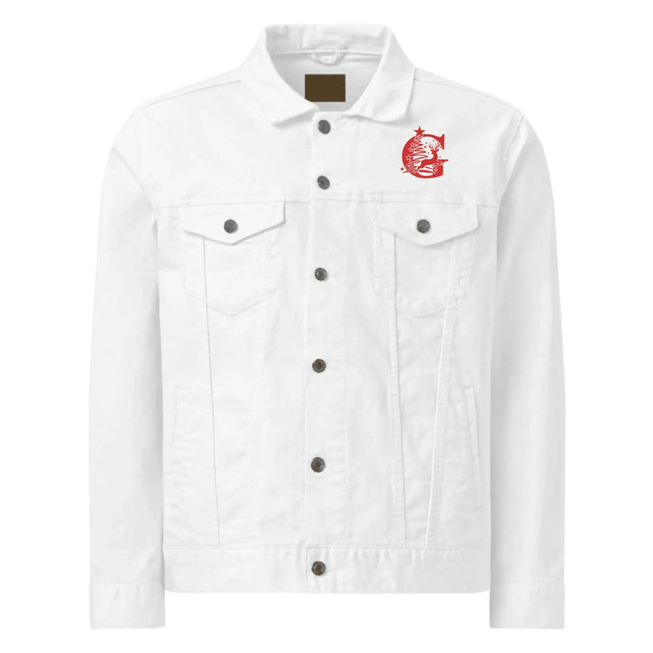 Custom Embroidered Reindeer Christmas Initial Jacket - ART-JKT273