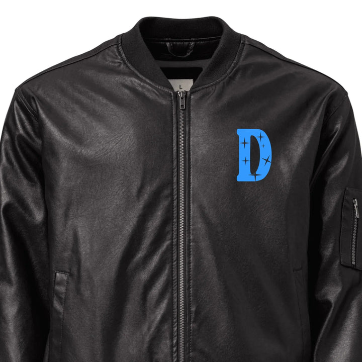 Custom Embroidered Magic Star Initial Jacket - ART-JKT279