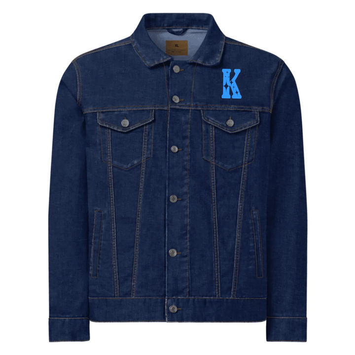 Custom Embroidered Magic Star Initial Jacket - ART-JKT279