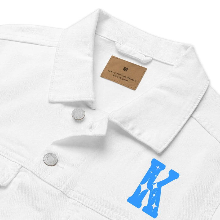 Custom Embroidered Magic Star Initial Jacket - ART-JKT279