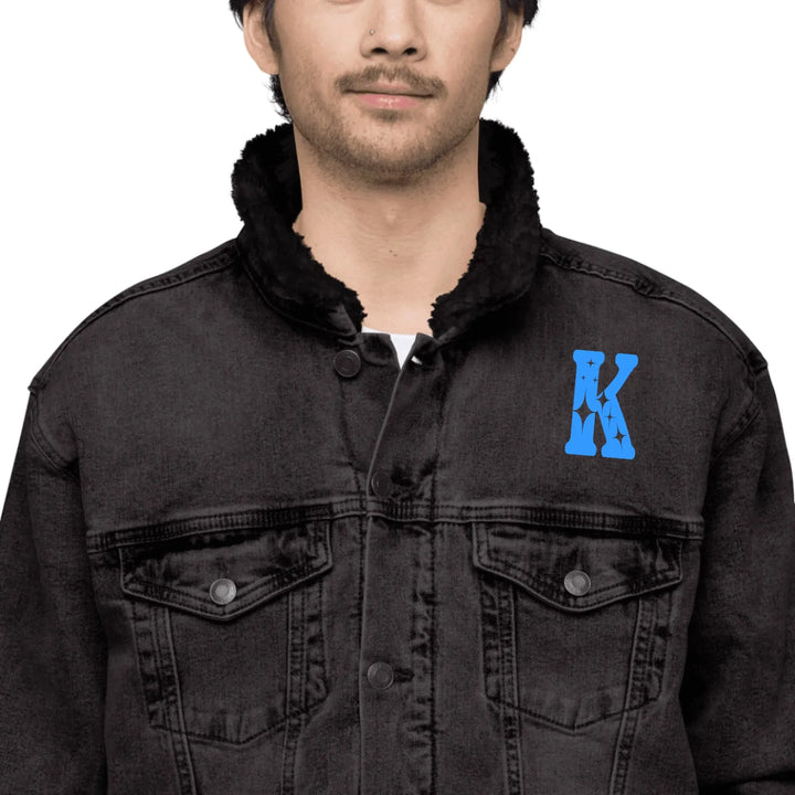 Custom Embroidered Magic Star Initial Jacket - ART-JKT279