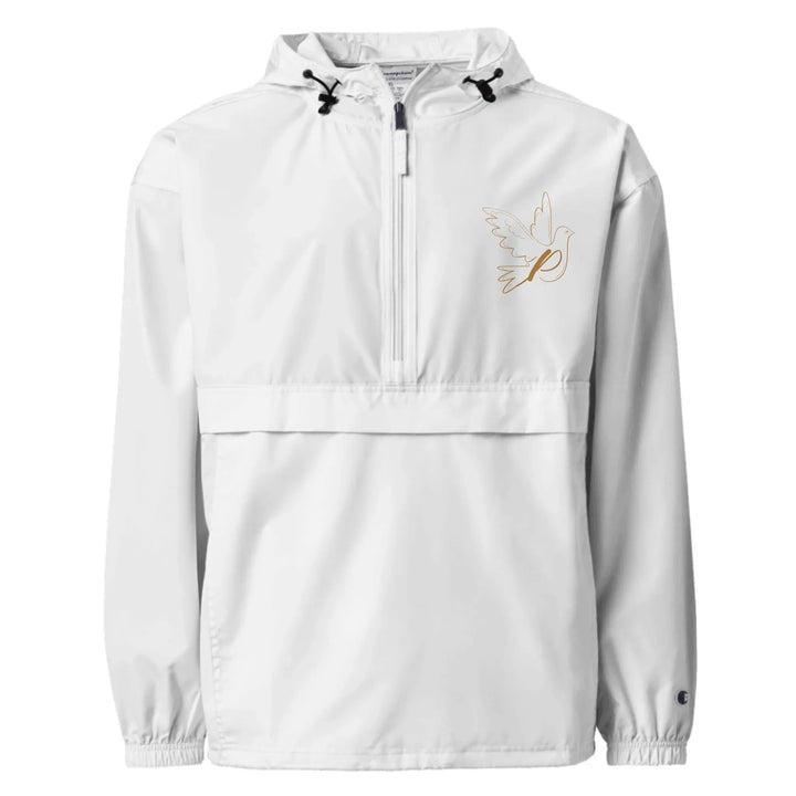 Custom Embroidered Dove Initial Jacket - ART-JKT284