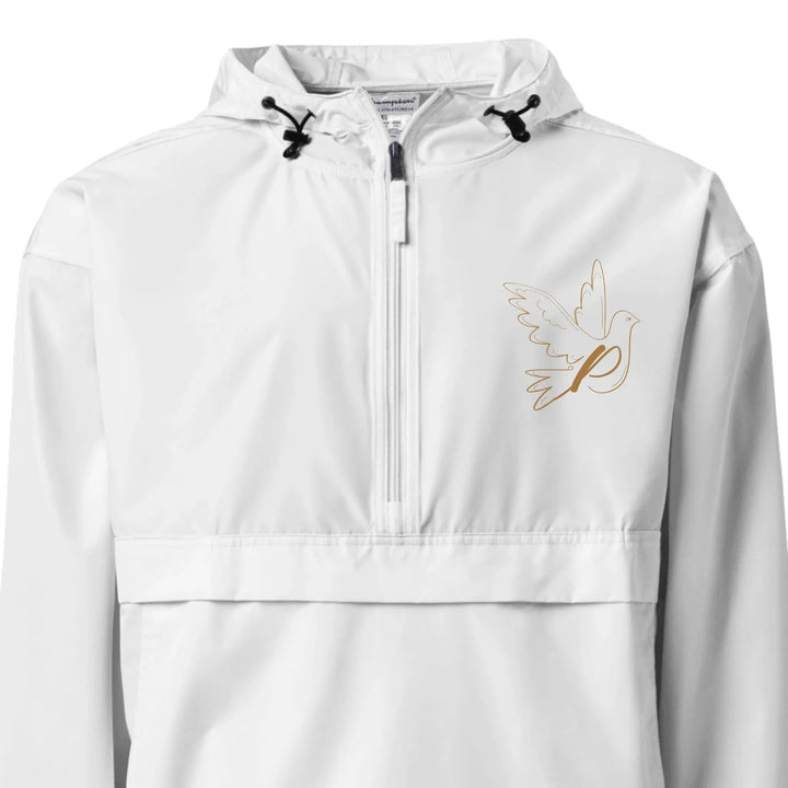 Custom Embroidered Dove Initial Jacket - ART-JKT284