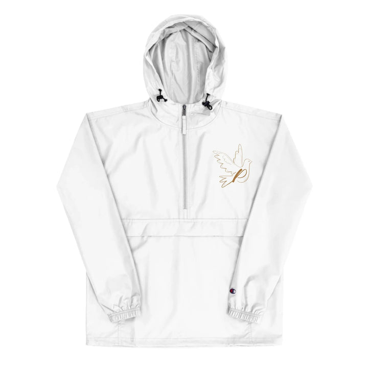 Custom Embroidered Dove Initial Jacket - ART-JKT284