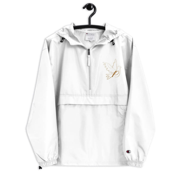 Custom Embroidered Dove Initial Jacket - ART-JKT284