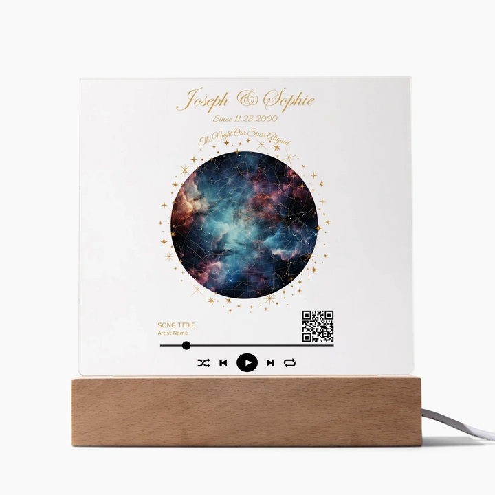 Acrylic Square LED 1