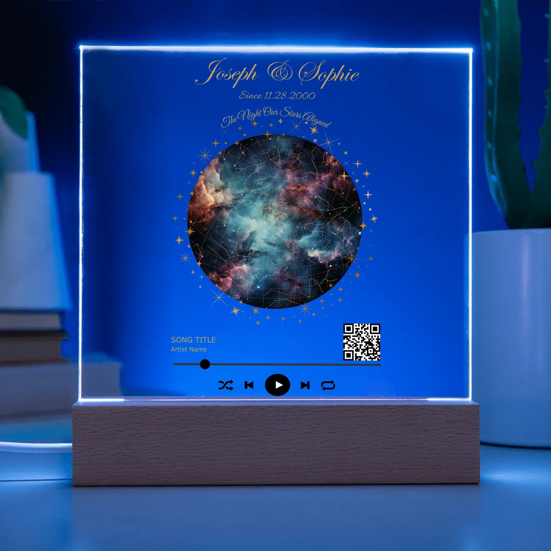 Acrylic Square LED 6