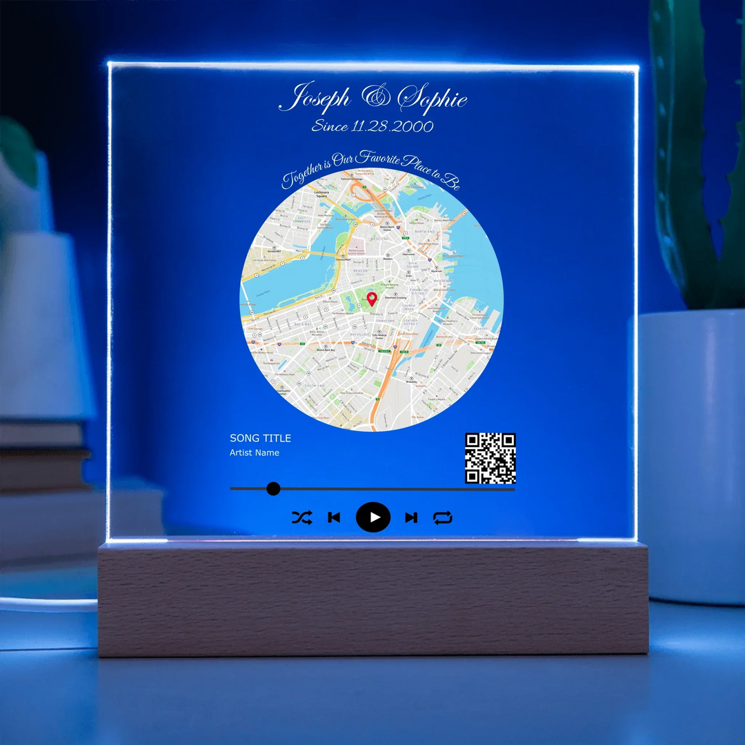 Acrylic Square LED 6