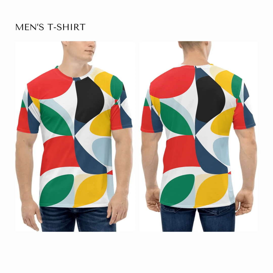 all-over-print-mens-crew-neck-t-shirt-on-model-front-and-back-artfulane