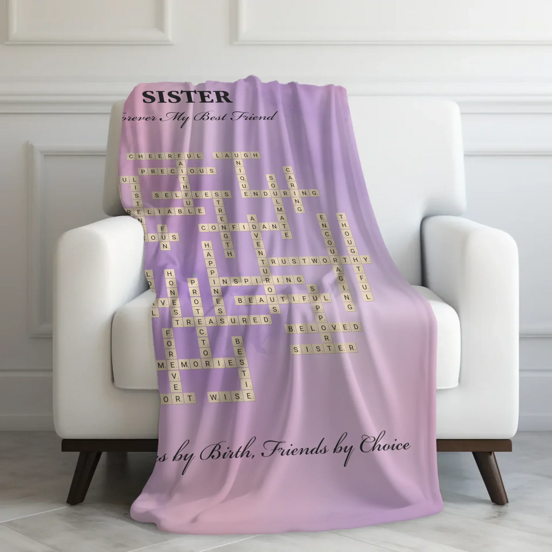 Velveteen Blanket On Couch