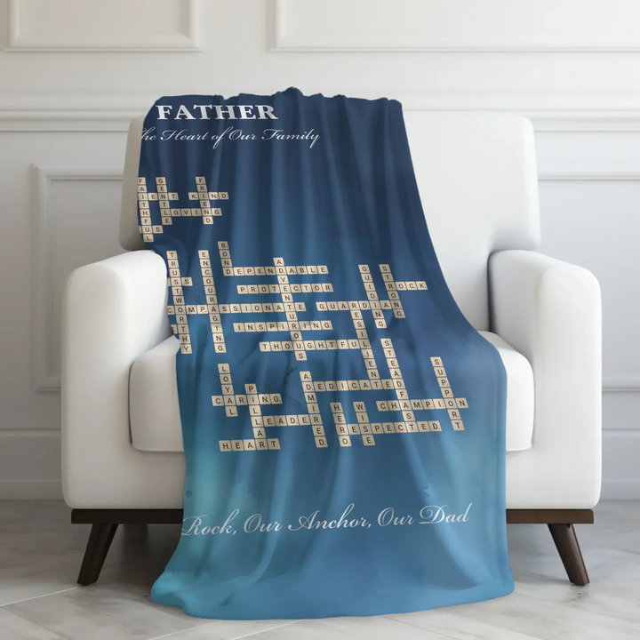 Velveteen Blanket On Couch