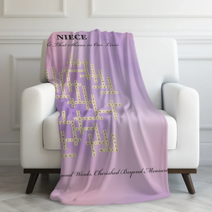 Velveteen Blanket On Couch