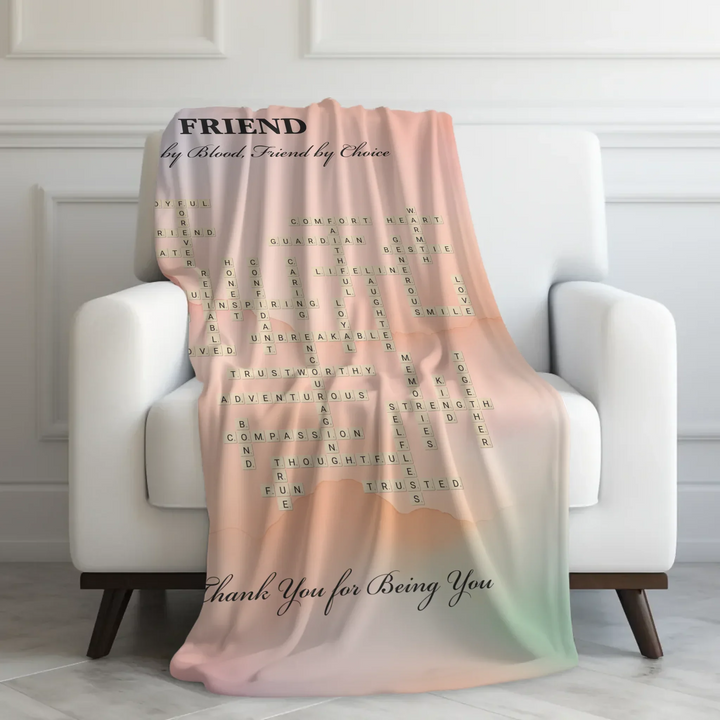 Velveteen Blanket On Couch