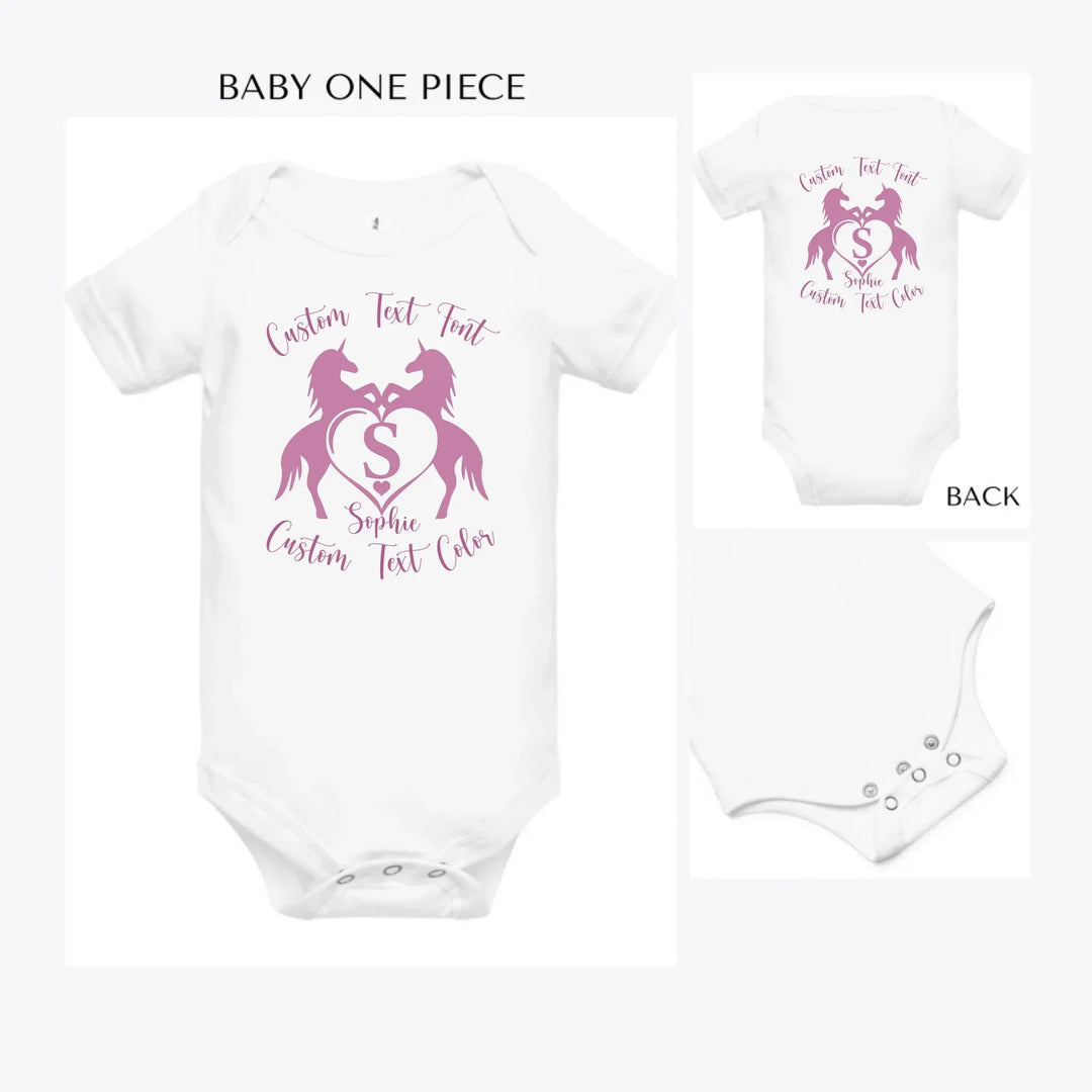 Double-Unicorn-Heart-Initial-custom-baby-onesie-artfulane
