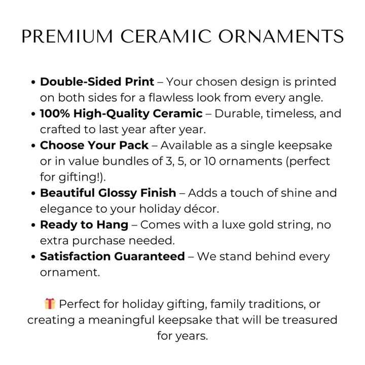 ceramic ornaments features-ARTFULANE
