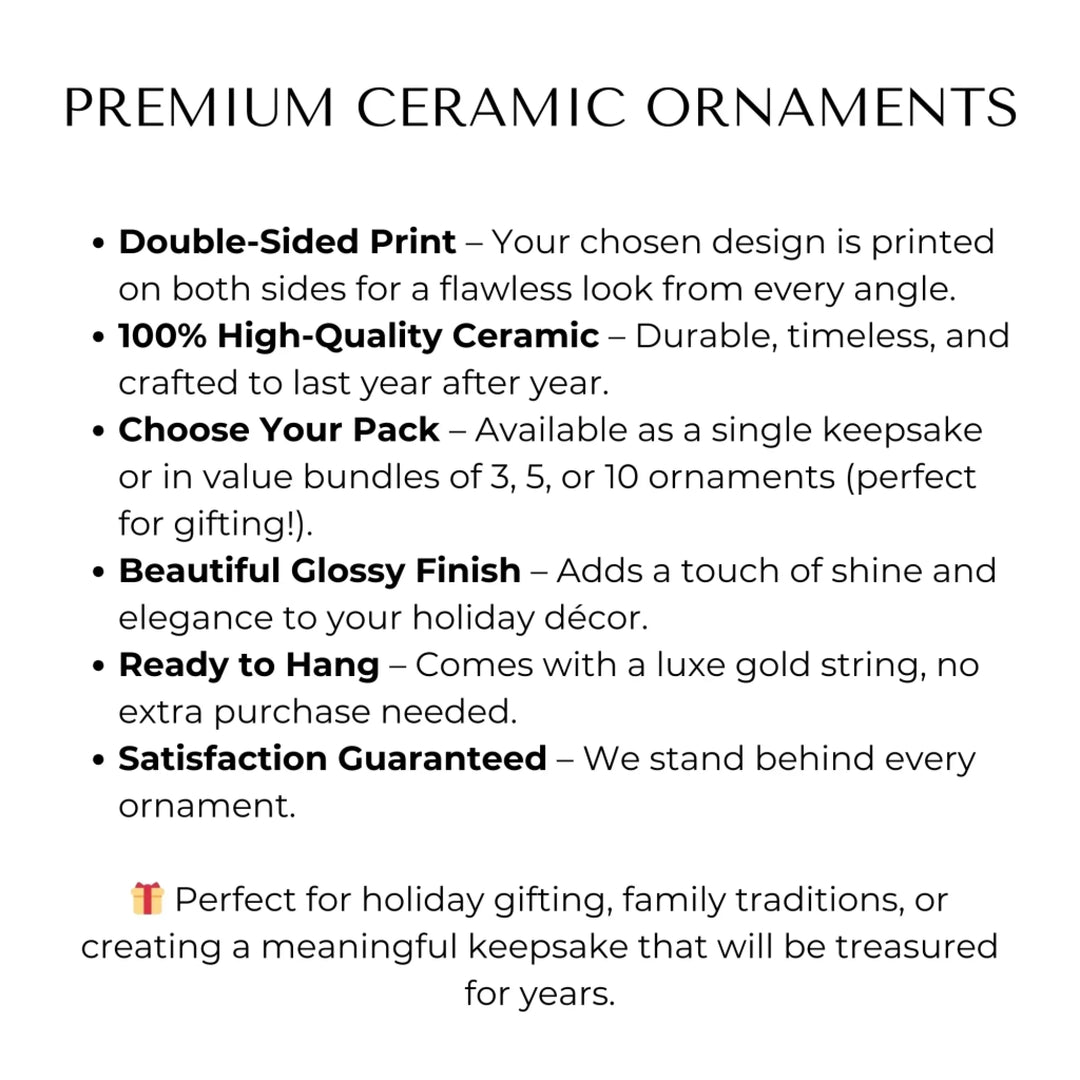 ceramic ornaments features-ARTFULANE