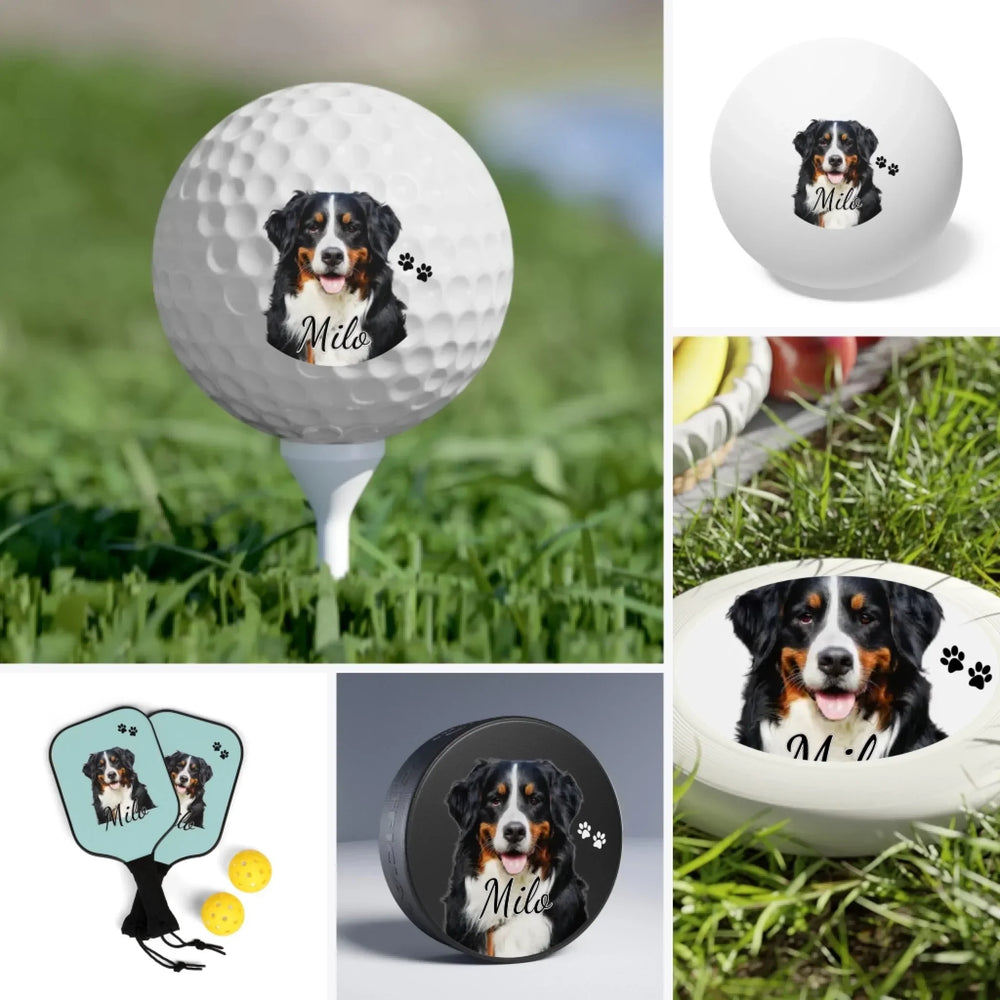 Custom Photo Sports Gear Collection - Pickleball, Golf, Ping Pong, Hockey, Frisbee - ARTFULANE