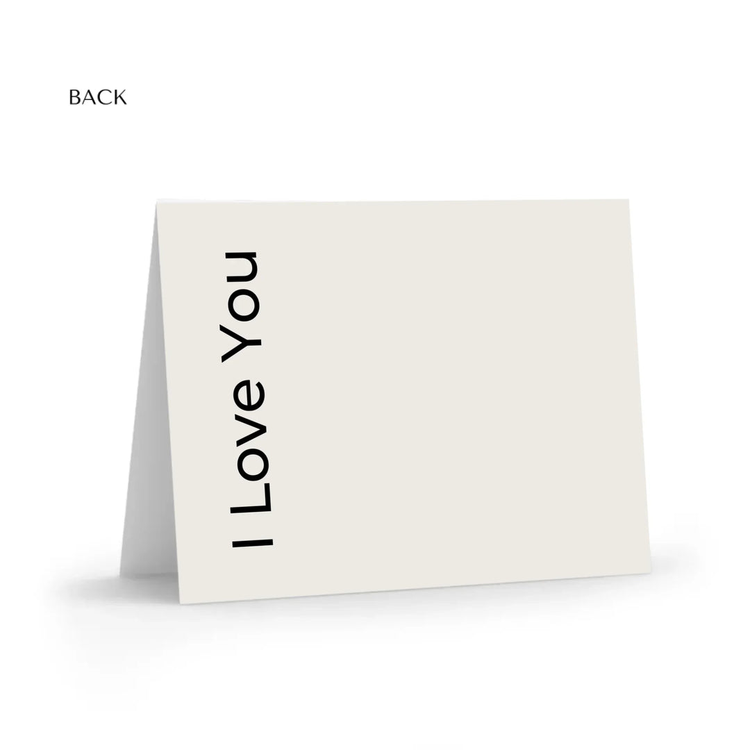 greeting card Back Horizontal
