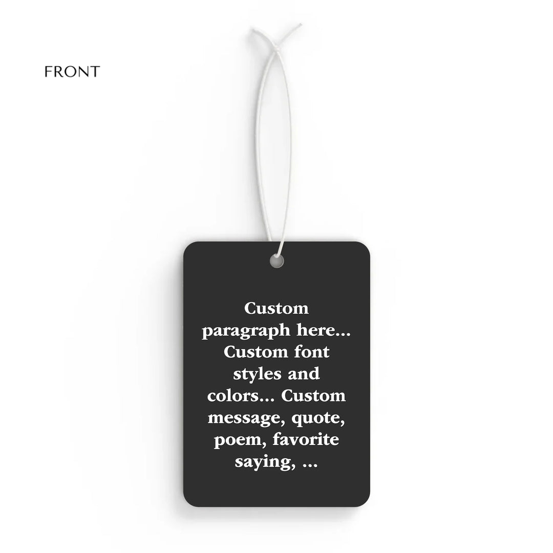 CAR AIR FRESHNER Front