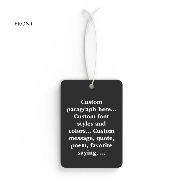 CAR AIR FRESHNER Front