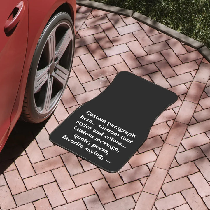 Car Floor Mats Front Context