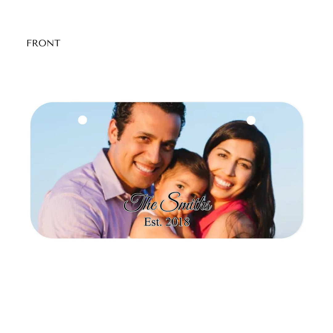 MINI LICENSE PLATE Front