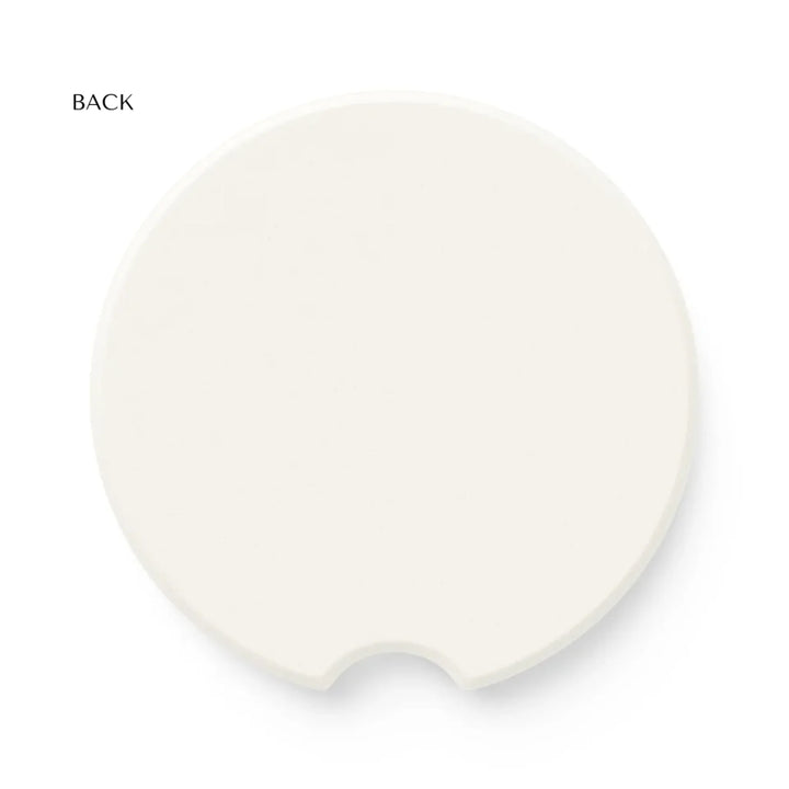 SOAPSTONE CAR COASTER Back
