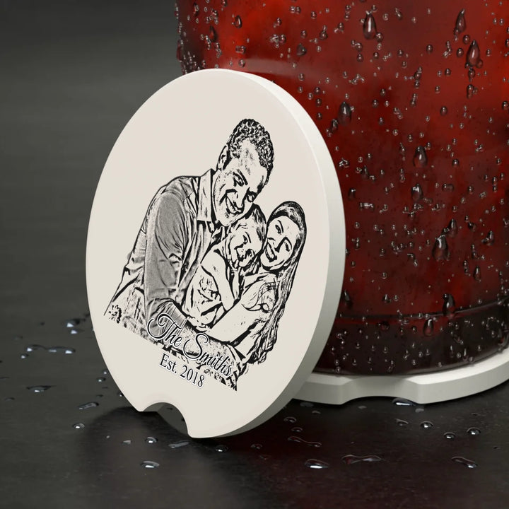SOAPSTONE CAR COASTER  Context