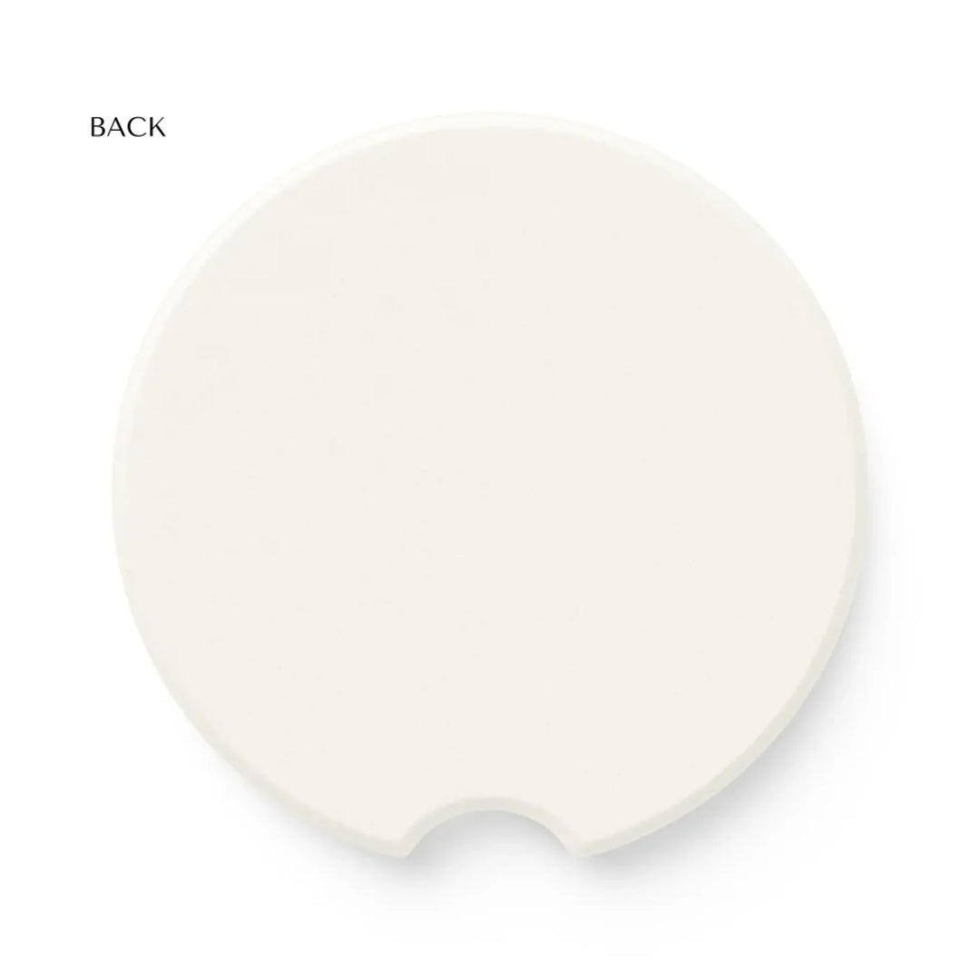 SOAPSTONE CAR COASTER Back